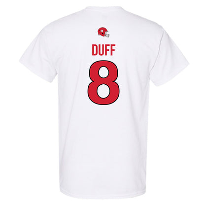 Rutgers - NCAA Football : KJ Duff - Classic Shersey T-Shirt-1