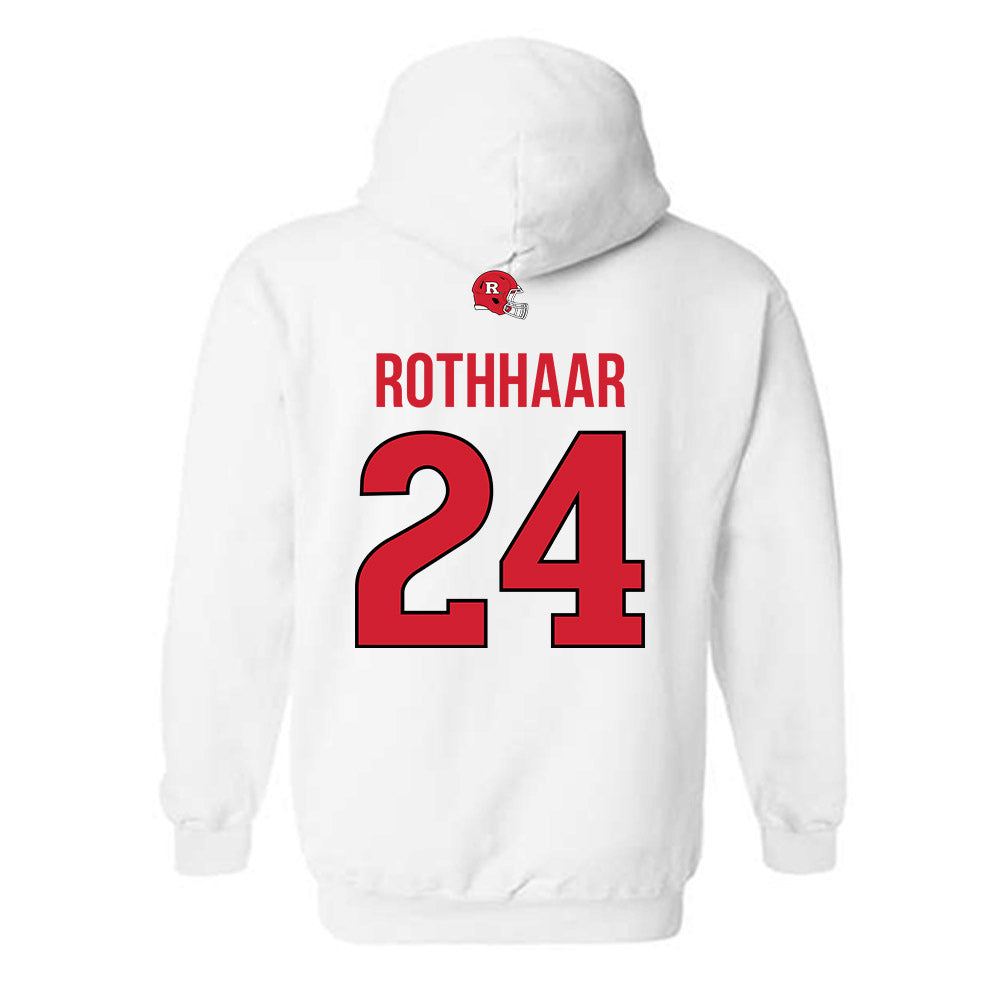 Rutgers - NCAA Football : Benjamin Rothhaar - Classic Shersey Hooded Sweatshirt-1