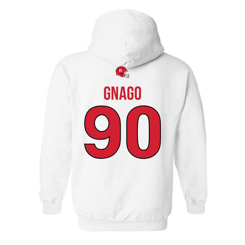 Rutgers - NCAA Football : Farell Gnago - Classic Shersey Hooded Sweatshirt-1