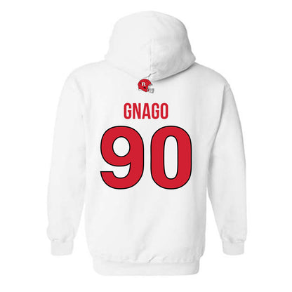 Rutgers - NCAA Football : Farell Gnago - Classic Shersey Hooded Sweatshirt-1