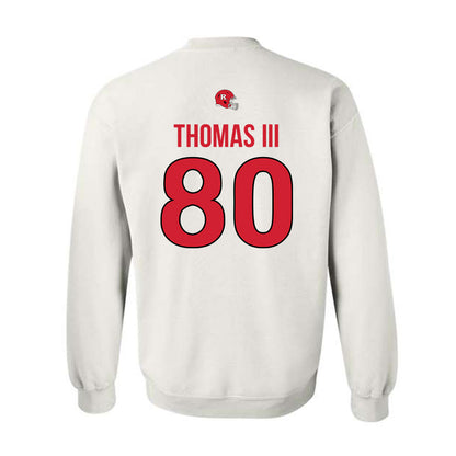Rutgers - NCAA Football : Michael Thomas III - Classic Shersey Crewneck Sweatshirt-1