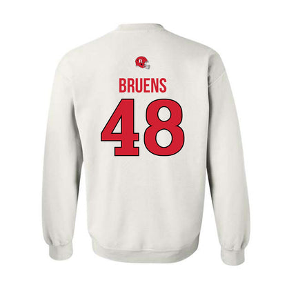 Rutgers - NCAA Football : Raedyn Bruens - Classic Shersey Crewneck Sweatshirt-1