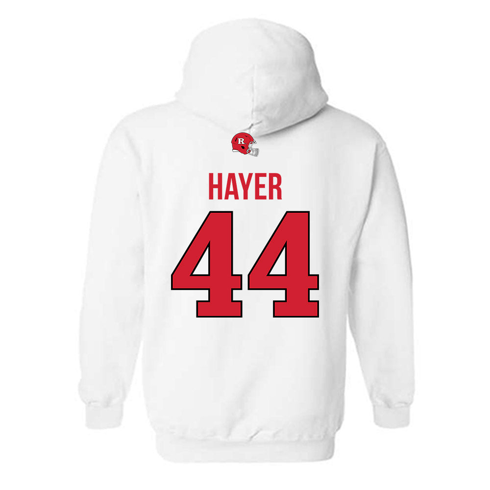 Rutgers - NCAA Football : Tariq Hayer - Classic Shersey Hooded Sweatshirt-1