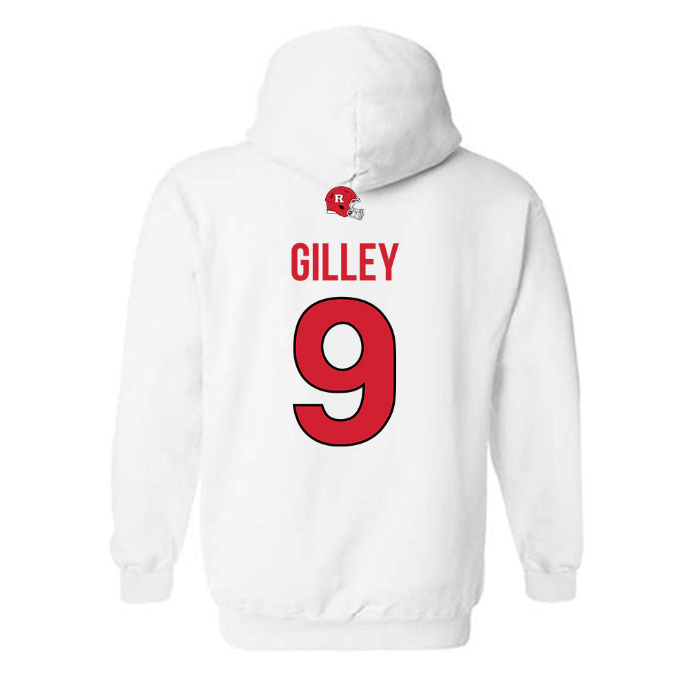 Rutgers - NCAA Football : Dahkari Gilley - Classic Shersey Hooded Sweatshirt-1