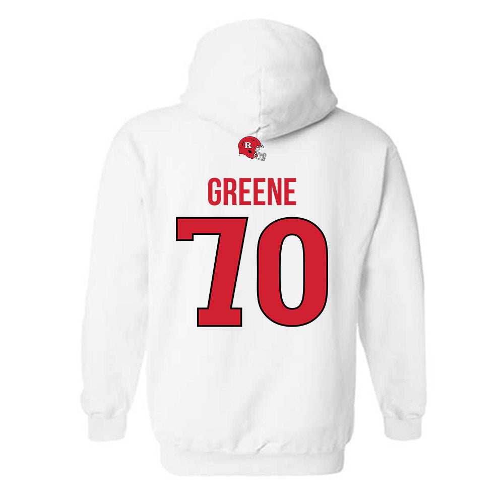 Rutgers - NCAA Football : Cameron Greene - Classic Shersey Hooded Sweatshirt-1