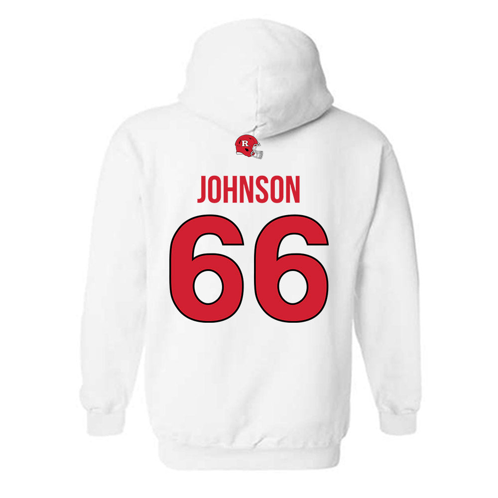 Rutgers - NCAA Football : Donovan Johnson - Classic Shersey Hooded Sweatshirt-1
