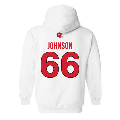 Rutgers - NCAA Football : Donovan Johnson - Classic Shersey Hooded Sweatshirt-1