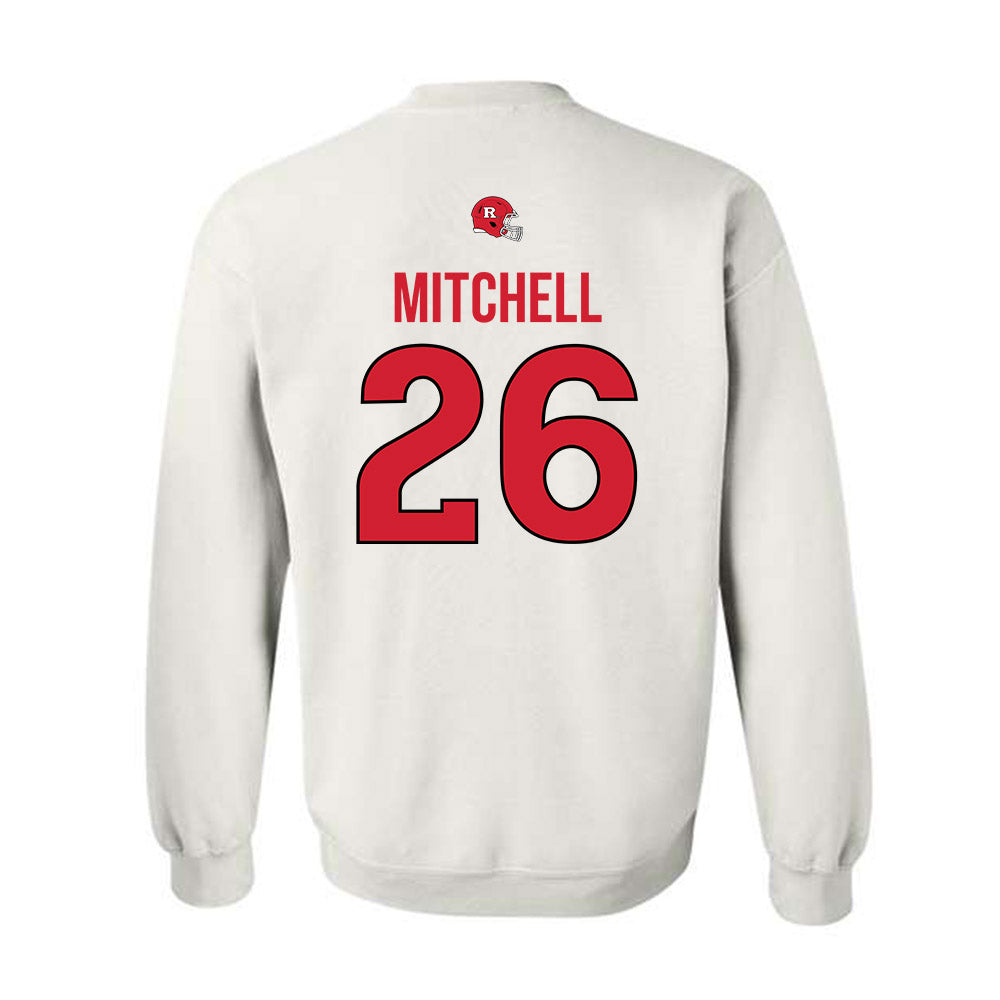 Rutgers - NCAA Football : Terrell Mitchell - Classic Shersey Crewneck Sweatshirt-1