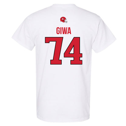 Rutgers - NCAA Football : Moshood Giwa - Classic Shersey T-Shirt-1