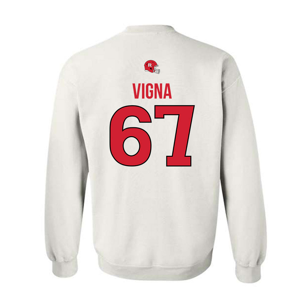 Rutgers - NCAA Football : Christopher Vigna - Classic Shersey Crewneck Sweatshirt-1