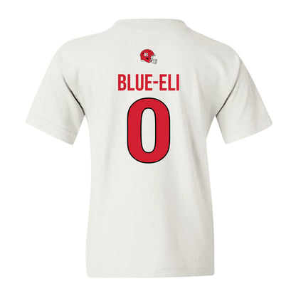 Rutgers - NCAA Football : Douglas Blue-Eli - Classic Shersey Youth T-Shirt-1