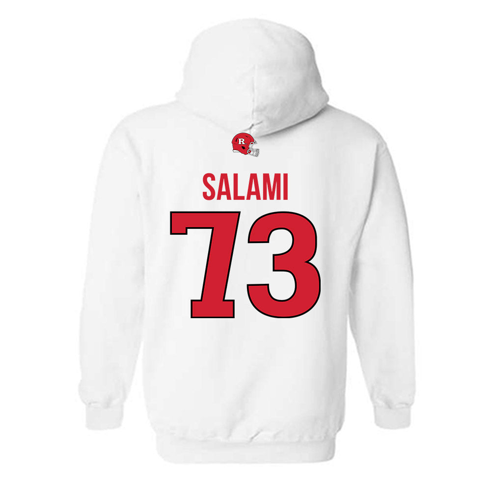 Rutgers - NCAA Football : Terrence Salami - Classic Shersey Hooded Sweatshirt-1