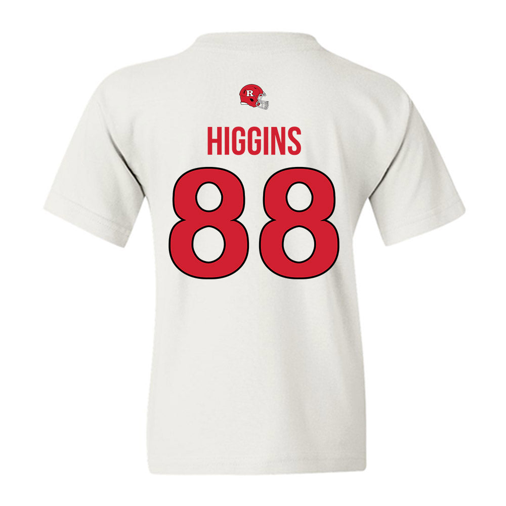Rutgers - NCAA Football : Michael Higgins - Classic Shersey Youth T-Shirt-1