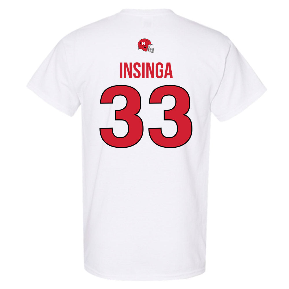 Rutgers - NCAA Football : John Insinga - Classic Shersey T-Shirt-1