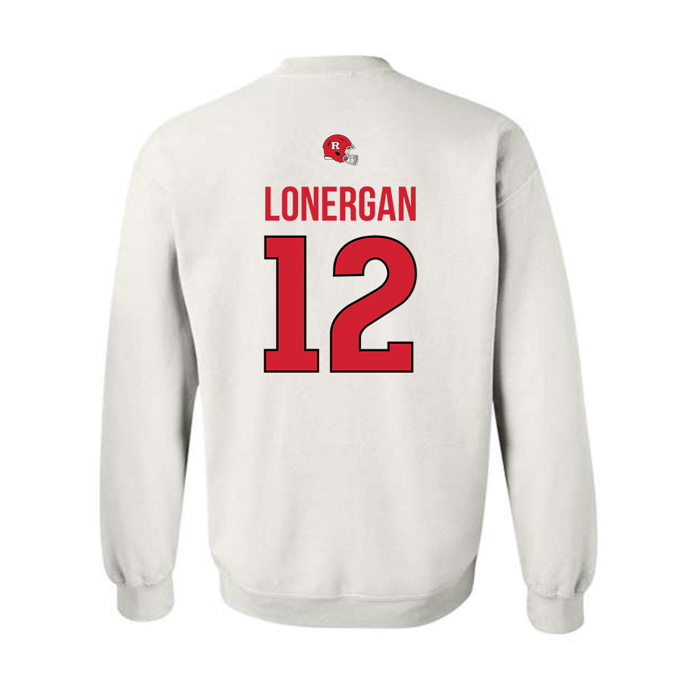 Rutgers - NCAA Football : Dylan Lonergan - Classic Shersey Crewneck Sweatshirt-1