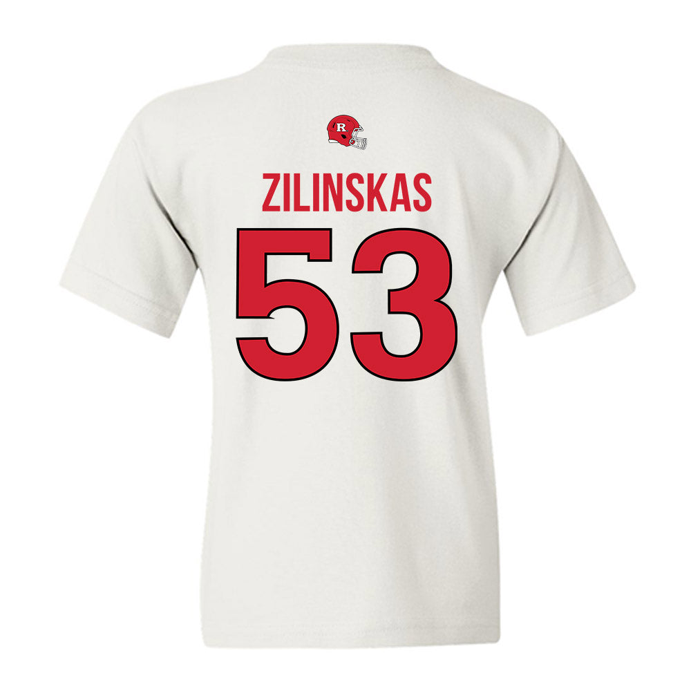 Rutgers - NCAA Football : Hank Zilinskas - Classic Shersey Youth T-Shirt-1