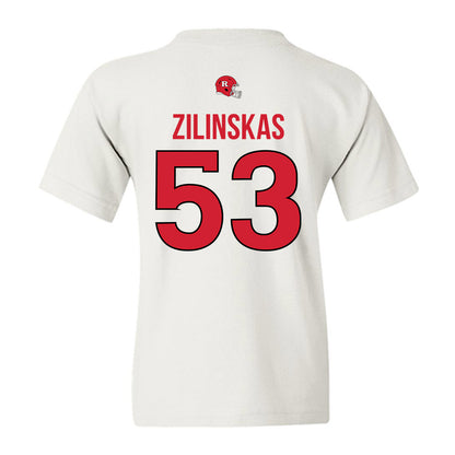 Rutgers - NCAA Football : Hank Zilinskas - Classic Shersey Youth T-Shirt-1