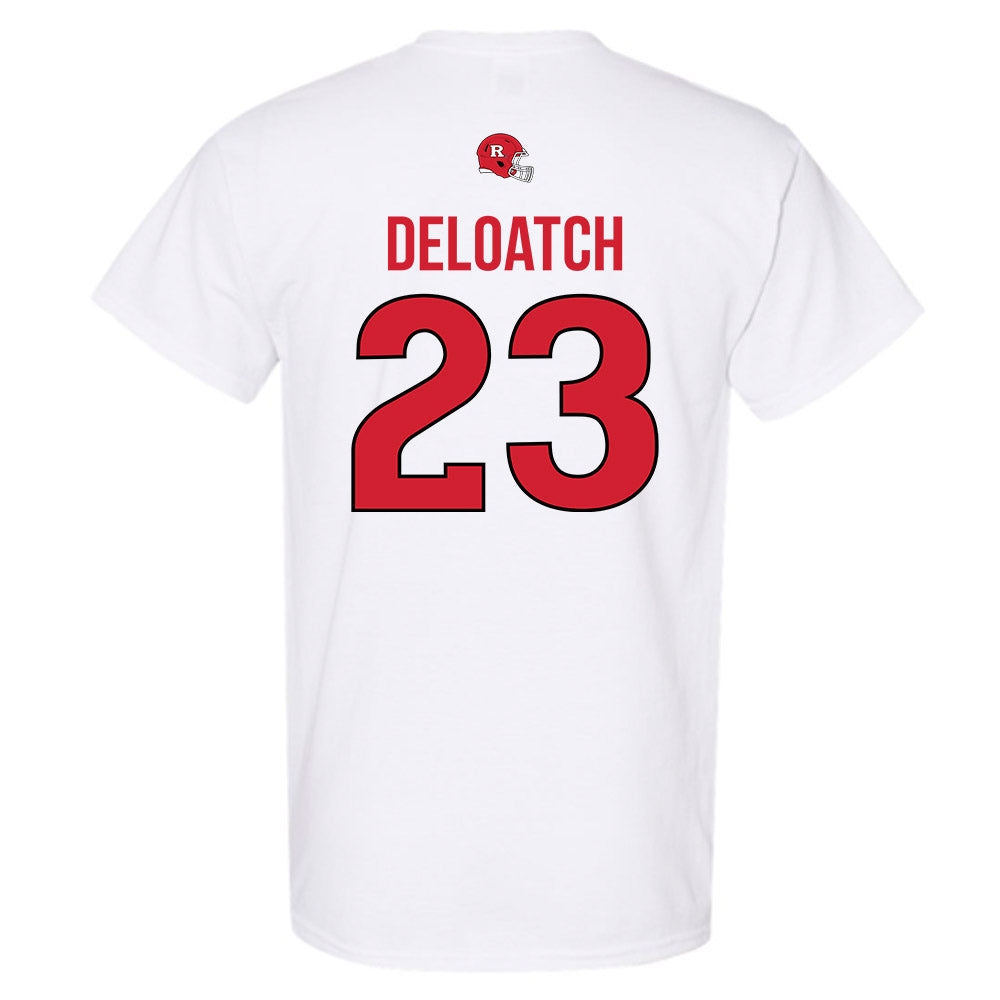 Rutgers - NCAA Football : Isaiah Deloatch - Classic Shersey T-Shirt-1
