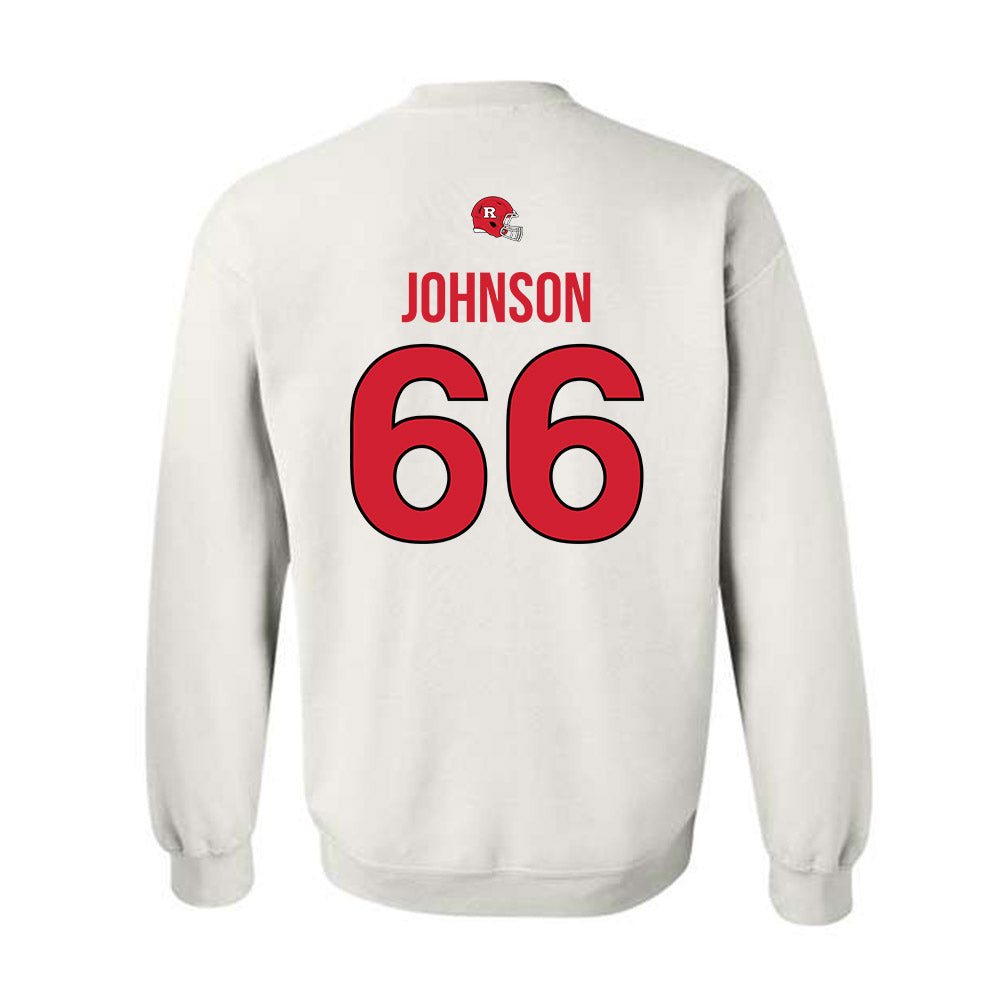 Rutgers - NCAA Football : Donovan Johnson - Classic Shersey Crewneck Sweatshirt-1