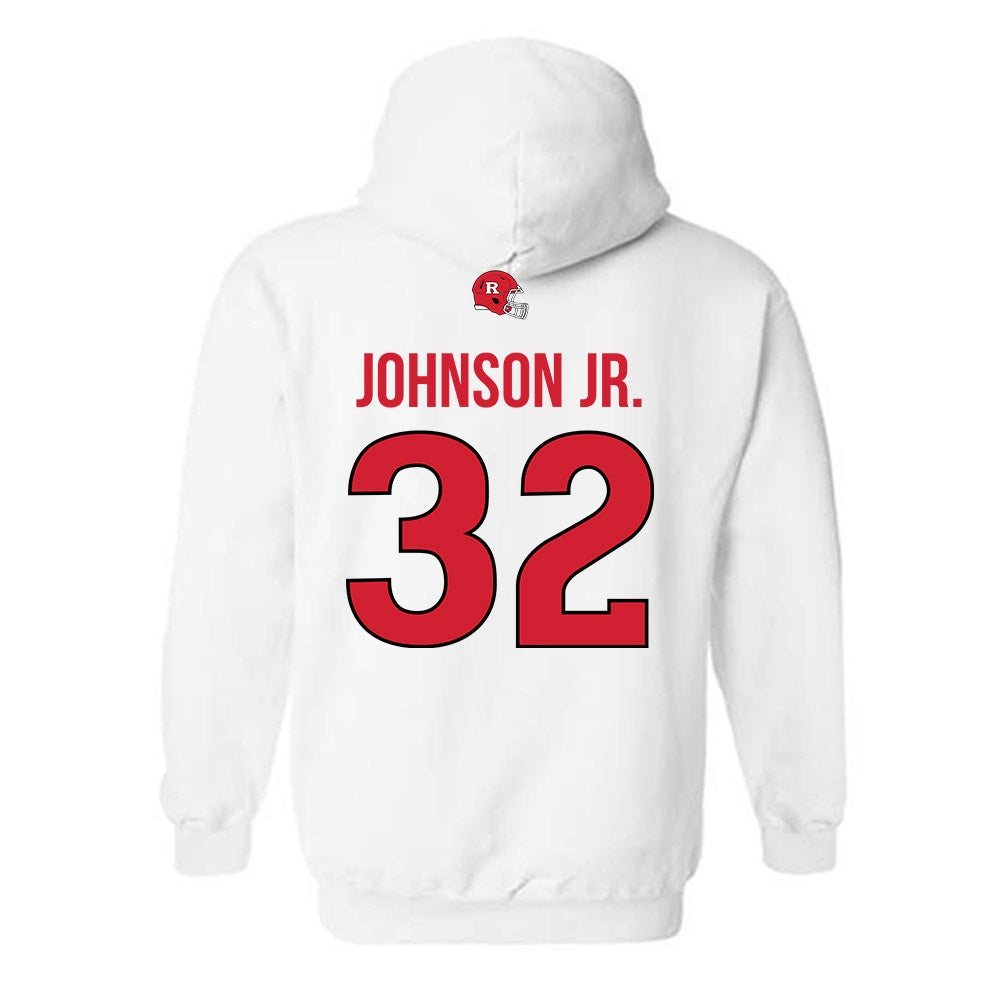 Rutgers - NCAA Football : RJ Johnson Jr. - Classic Shersey Hooded Sweatshirt-1