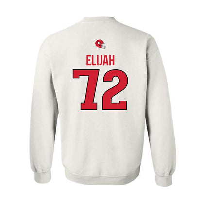 Rutgers - NCAA Football : Jayden Elijah - Classic Shersey Crewneck Sweatshirt-1