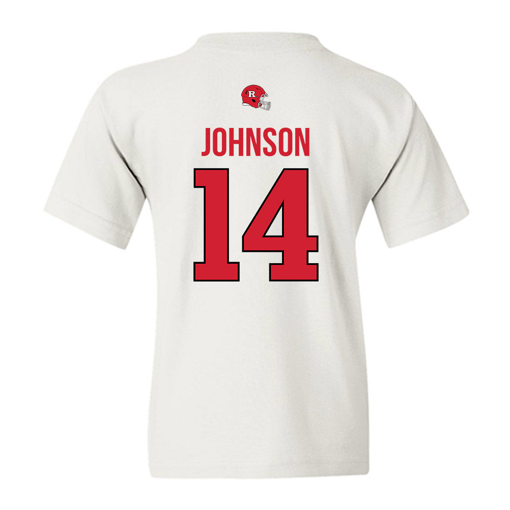Rutgers - NCAA Football : RJ Johnson - Classic Shersey Youth T-Shirt-1
