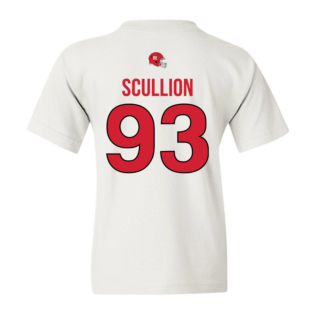 Rutgers - NCAA Football : Jack Scullion - Classic Shersey Youth T-Shirt-1
