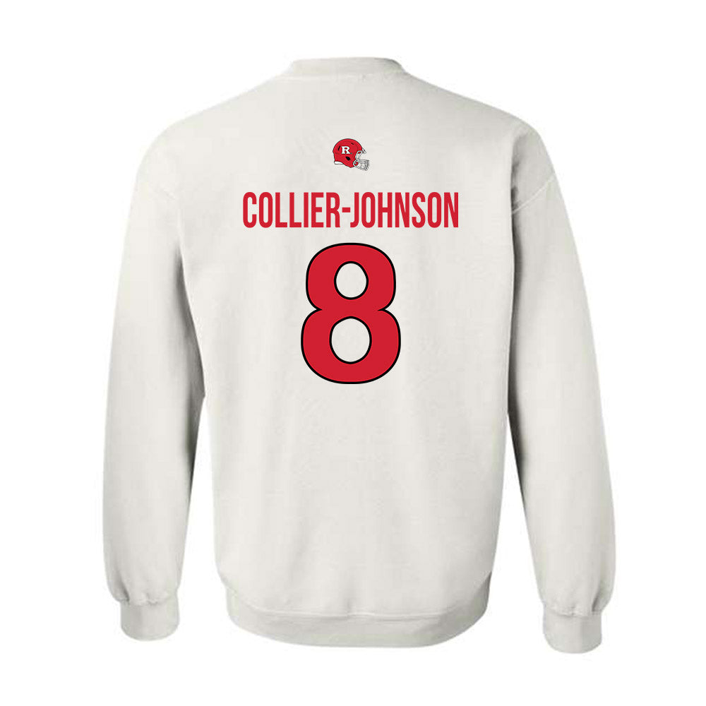 Rutgers - NCAA Football : Wydeek Collier-Johnson - Classic Shersey Crewneck Sweatshirt-1