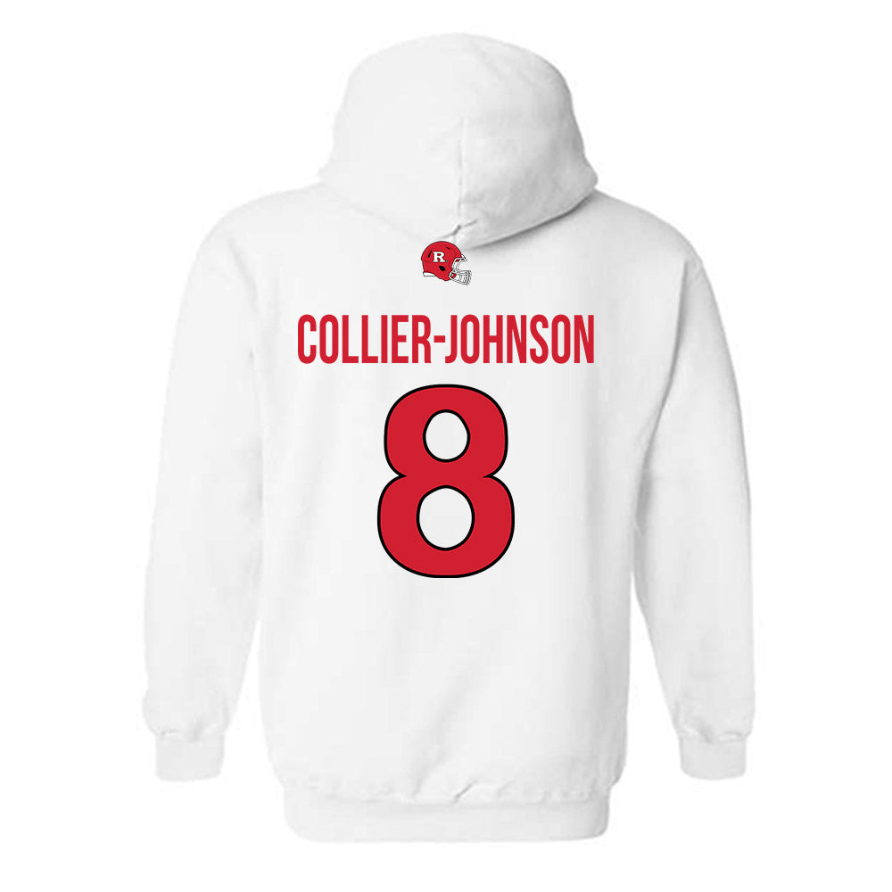 Rutgers - NCAA Football : Wydeek Collier-Johnson - Classic Shersey Hooded Sweatshirt-1
