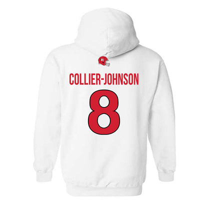 Rutgers - NCAA Football : Wydeek Collier-Johnson - Classic Shersey Hooded Sweatshirt-1