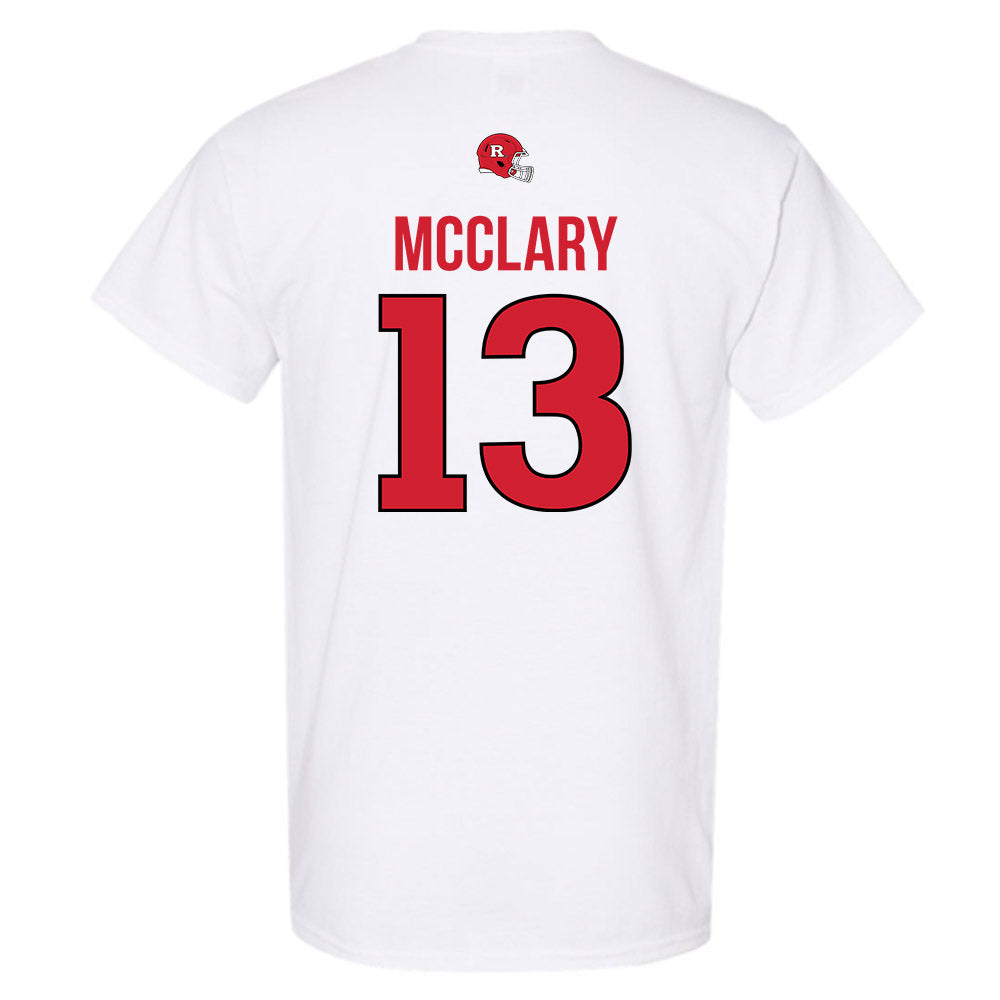 Rutgers - NCAA Football : DJ McClary - Classic Shersey T-Shirt-1