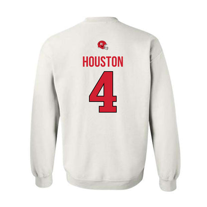 Rutgers - NCAA Football : Jourdin Houston - Classic Shersey Crewneck Sweatshirt-1