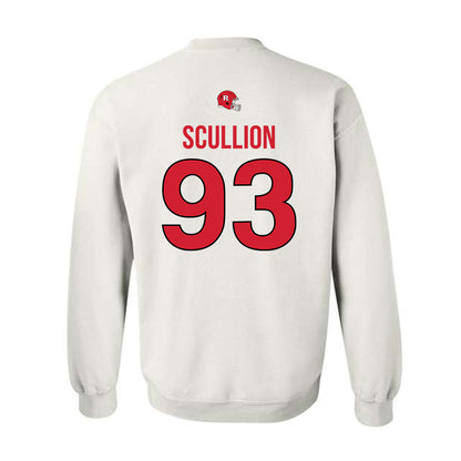 Rutgers - NCAA Football : Jack Scullion - Classic Shersey Crewneck Sweatshirt-1