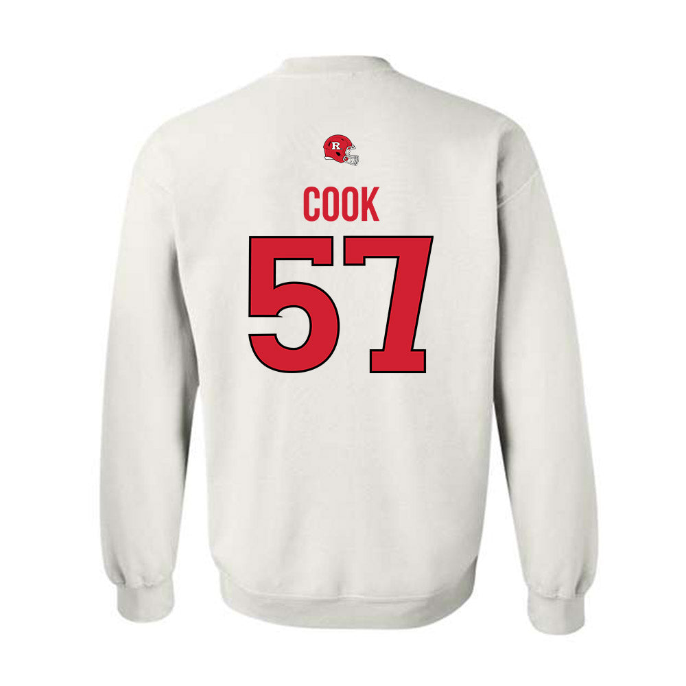 Rutgers - NCAA Football : Isaiah Cook - Classic Shersey Crewneck Sweatshirt-1