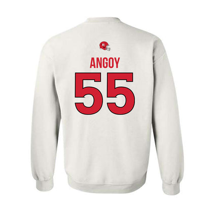 Rutgers - NCAA Football : Zaire Angoy - Classic Shersey Crewneck Sweatshirt-1