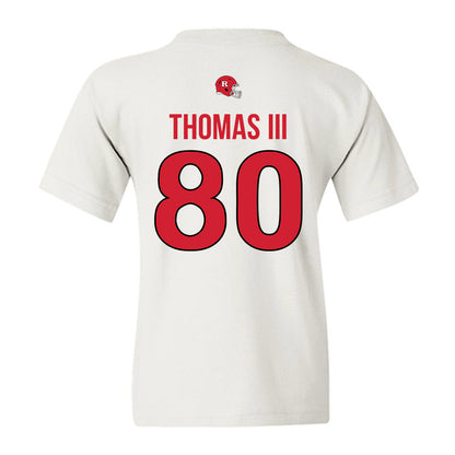 Rutgers - NCAA Football : Michael Thomas III - Classic Shersey Youth T-Shirt-1