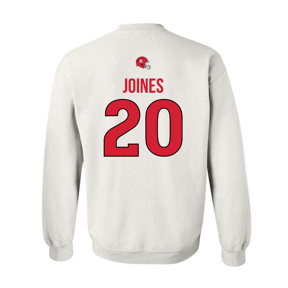 Rutgers - NCAA Football : Chris Joines - Classic Shersey Crewneck Sweatshirt-1