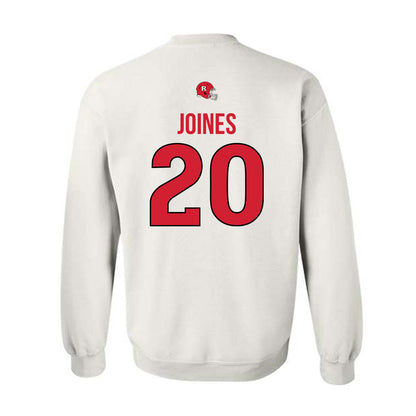Rutgers - NCAA Football : Chris Joines - Classic Shersey Crewneck Sweatshirt-1