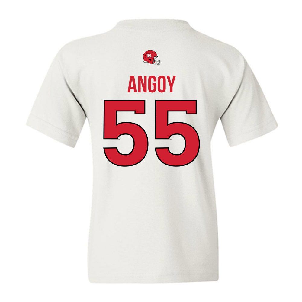 Rutgers - NCAA Football : Zaire Angoy - Classic Shersey Youth T-Shirt-1