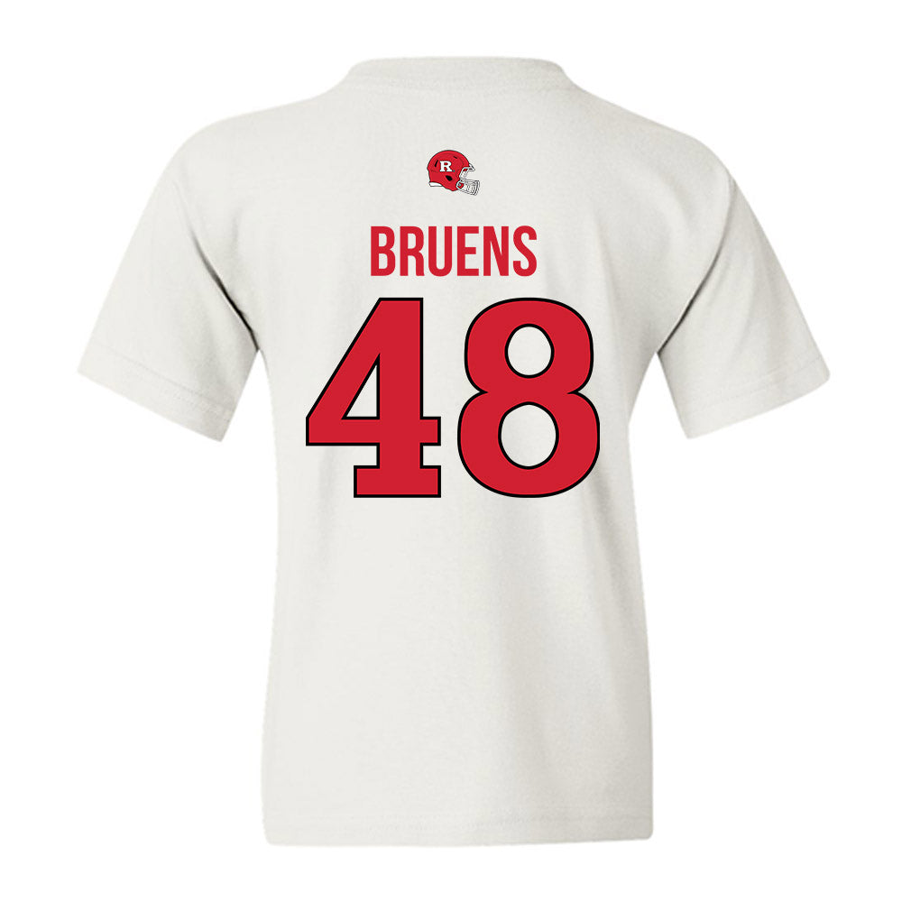 Rutgers - NCAA Football : Raedyn Bruens - Classic Shersey Youth T-Shirt-1