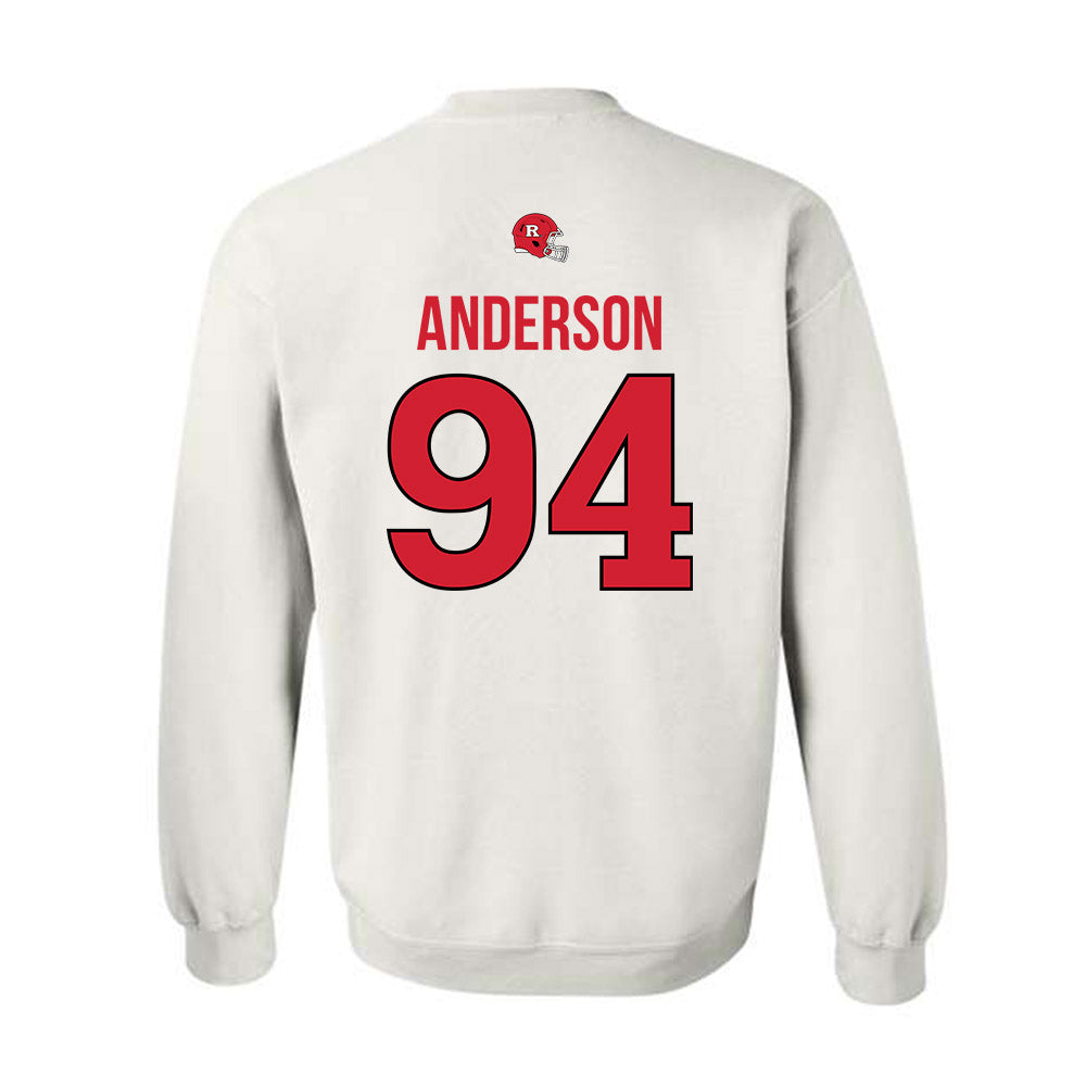 Rutgers - NCAA Football : Jakob Anderson - Classic Shersey Crewneck Sweatshirt-1