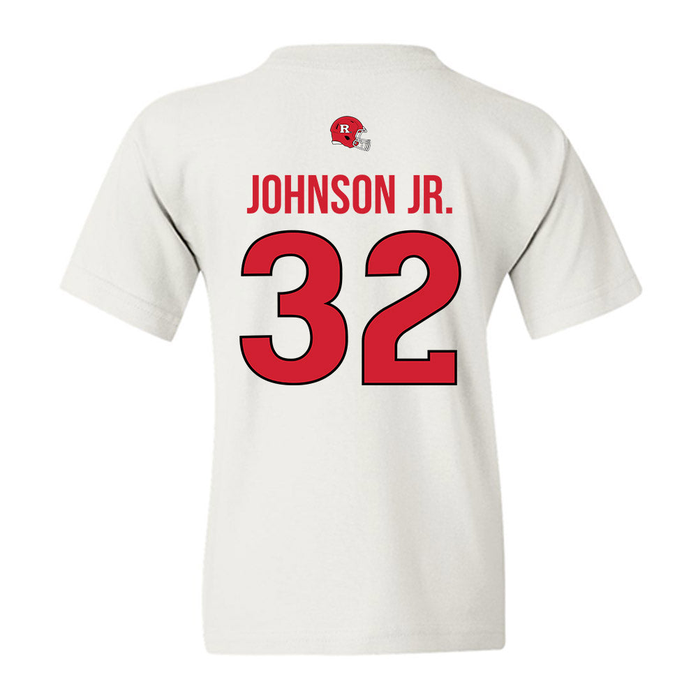 Rutgers - NCAA Football : RJ Johnson Jr. - Classic Shersey Youth T-Shirt-1