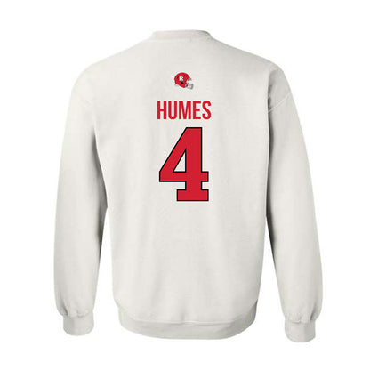Rutgers - NCAA Football : Kevyn Humes - Classic Shersey Crewneck Sweatshirt-1