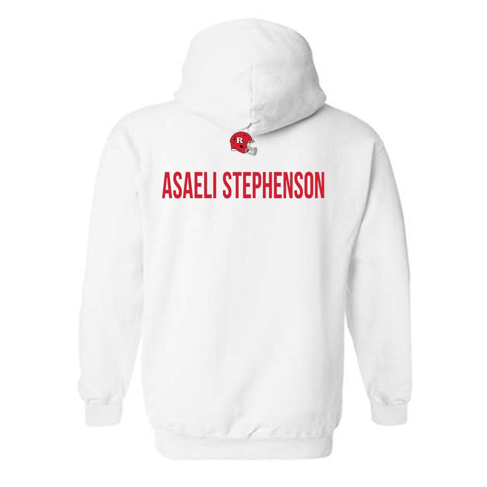 Rutgers - NCAA Football : Ian Asaeli Stephenson - Classic Shersey Hooded Sweatshirt-1