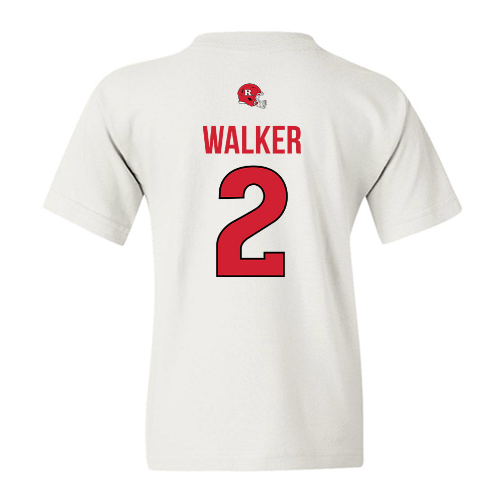Rutgers - NCAA Football : Moses Walker - Classic Shersey Youth T-Shirt-1