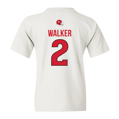 Rutgers - NCAA Football : Moses Walker - Classic Shersey Youth T-Shirt-1