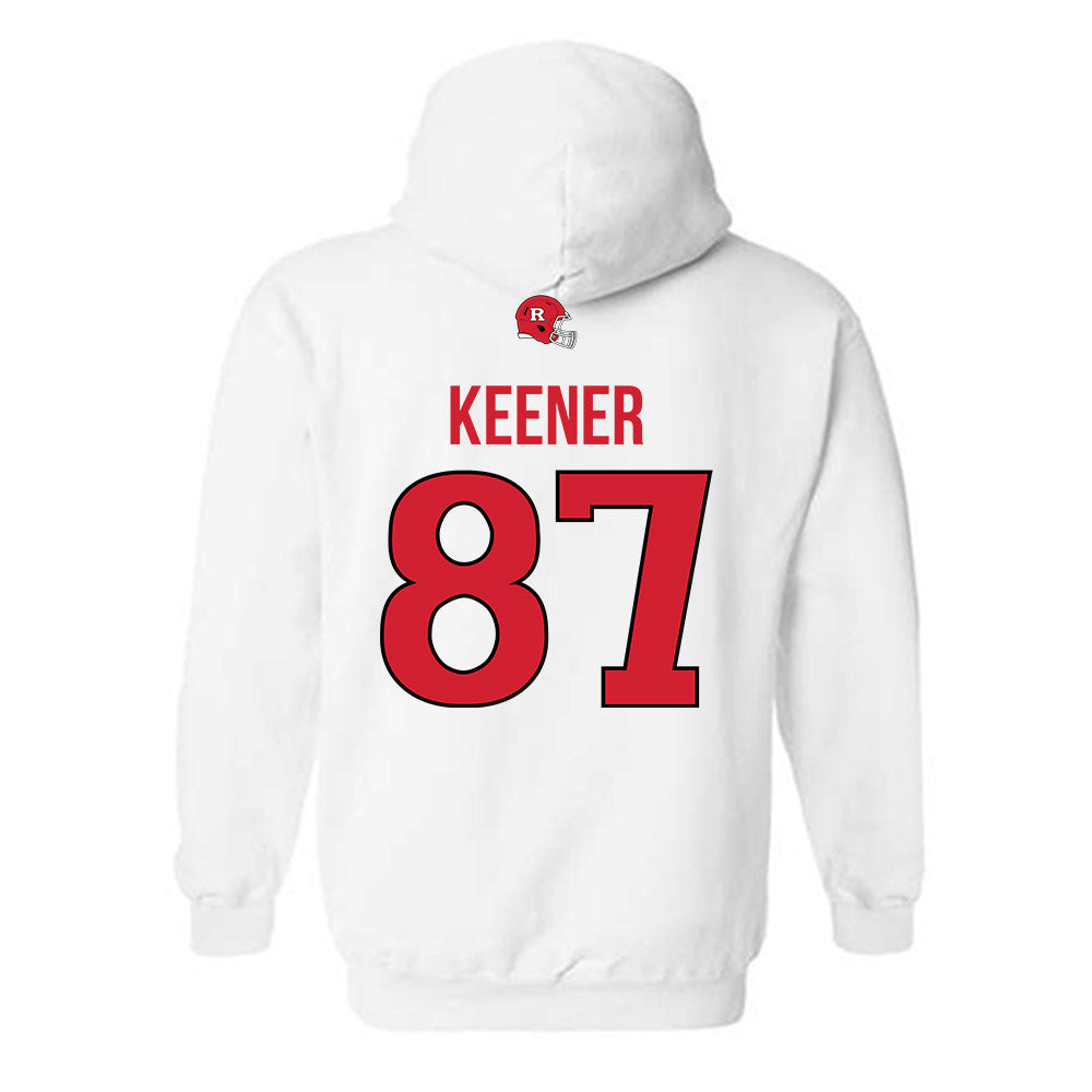 Rutgers - NCAA Football : Montgomery Keener - Classic Shersey Hooded Sweatshirt-1