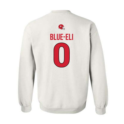 Rutgers - NCAA Football : Douglas Blue-Eli - Classic Shersey Crewneck Sweatshirt-1