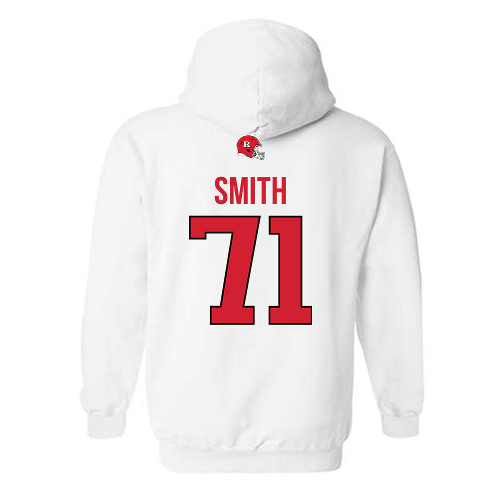Rutgers - NCAA Football : Jared Smith - Classic Shersey Hooded Sweatshirt-1