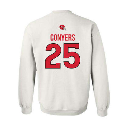 Rutgers - NCAA Football : Jamareis Conyers - Classic Shersey Crewneck Sweatshirt-1